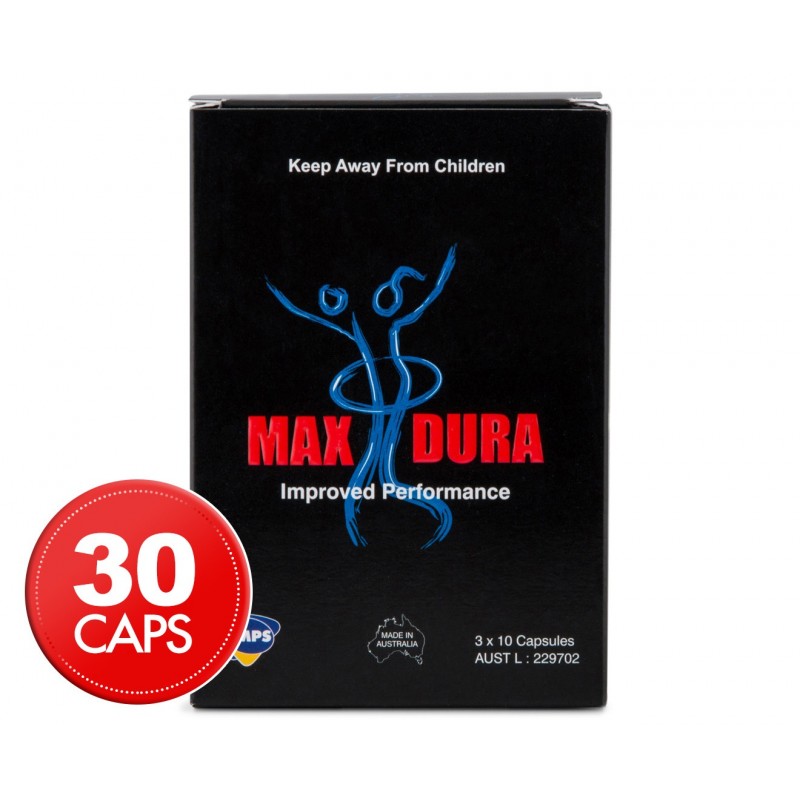 Max Dura Improved Performance Pills - 30 pack